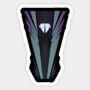 Diamond Burst Sticker